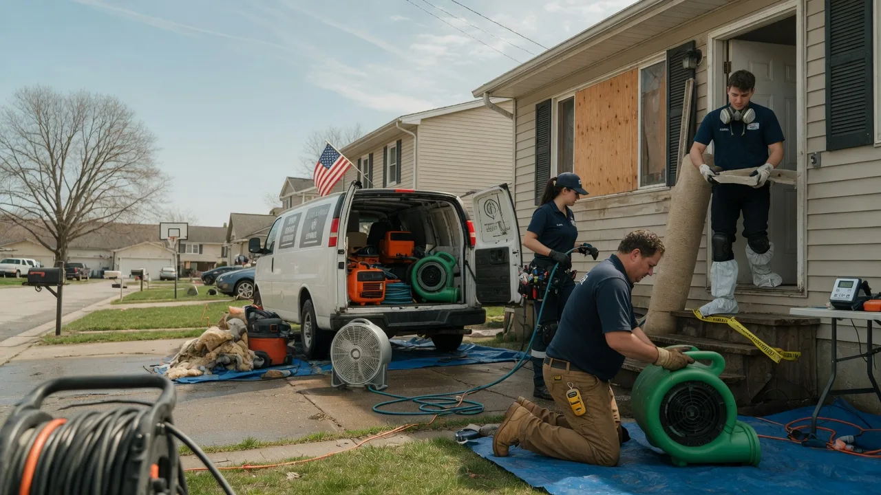 Water Damage Restoration in Lake In The Hills, IL near me